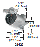 21420INT - Receptacles Locking Devices 30 / 40 Amp image
