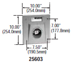 25603 - Receptacles Locking Devices 30 / 40 Amp image