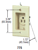 775V-SP - Receptacles Straight Blade Plugs - Connectors image