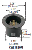 CWL1820FI - Inlets Locking Devices (26 - 50) image