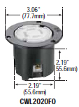 CWL2020FO - Connectors Locking Devices 15 / 20 Amp (101 - 125) image