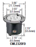 CWL2320FO - Connectors Locking Devices 15 / 20 Amp (101 - 125) image