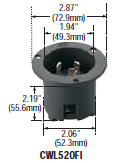 CWL520FI - Inlets Locking Devices (51 - 65) image