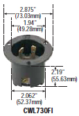 CWL730FI - Inlets Locking Devices (51 - 65) image