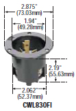 CWL830FI - Inlets Locking Devices (51 - 65) image