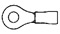 34854 - Ring Tongue (Eyelet Style) Terminal Solderless Terminals 12-10 AWG (51 - 64) image