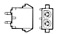 350428-1 - PCB Thru Mount Connectors image