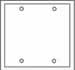 5137A - Blanks Wall Plates, Commercial image