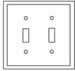 5139A - Switches Wall Plates, Commercial image