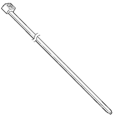 Extra Heavy Duty Cable Ties (175 lb.)  Image