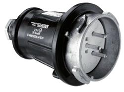 Meltric DX 30Amp Hazardous Duty Series Plug (male inlet w/handle) photo