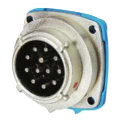 Meltric PN12C 7.5Amp Multipin Series Metal Inlet (male) photo