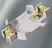 Battery Holders with gold contact