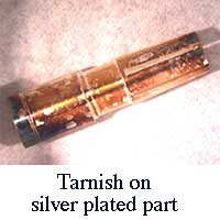 tarnish silver plated partphoto