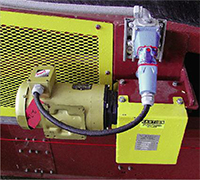 Meltric Decontactor motor plug