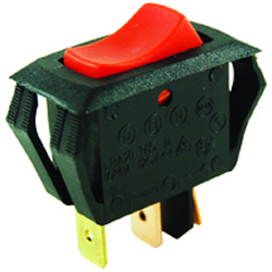 54-065 - Nylon Illuminated Rocker, Single Pole switch image