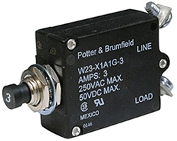 Potter & Brumfield / Tyco Circuit Breakers
