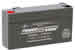 PS-612-F1 - General Purpose Sealed Lead Acid Batteries Batteries 6 Volts image