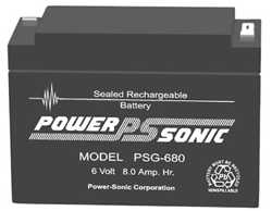 Power-sonic Batteries