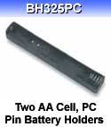 BH325PC - Two AA Size Battery Holders