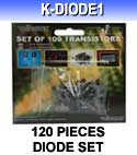 K/DIODE1 - 120 PIECES DIODE SET