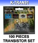 K/TRANS1 - 100 PIECES TRANSISTOR SET
