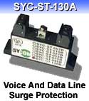 SYC-ST-130A - Voice And Data Line Surge Protection