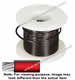 NTE 20 Gauge  (PTFE Jacket/Silver Coated Copper Wire, +200°C, Meets Mil 16878/4 & Mil 22759/11 Specs) part number WT20-02-100 photo